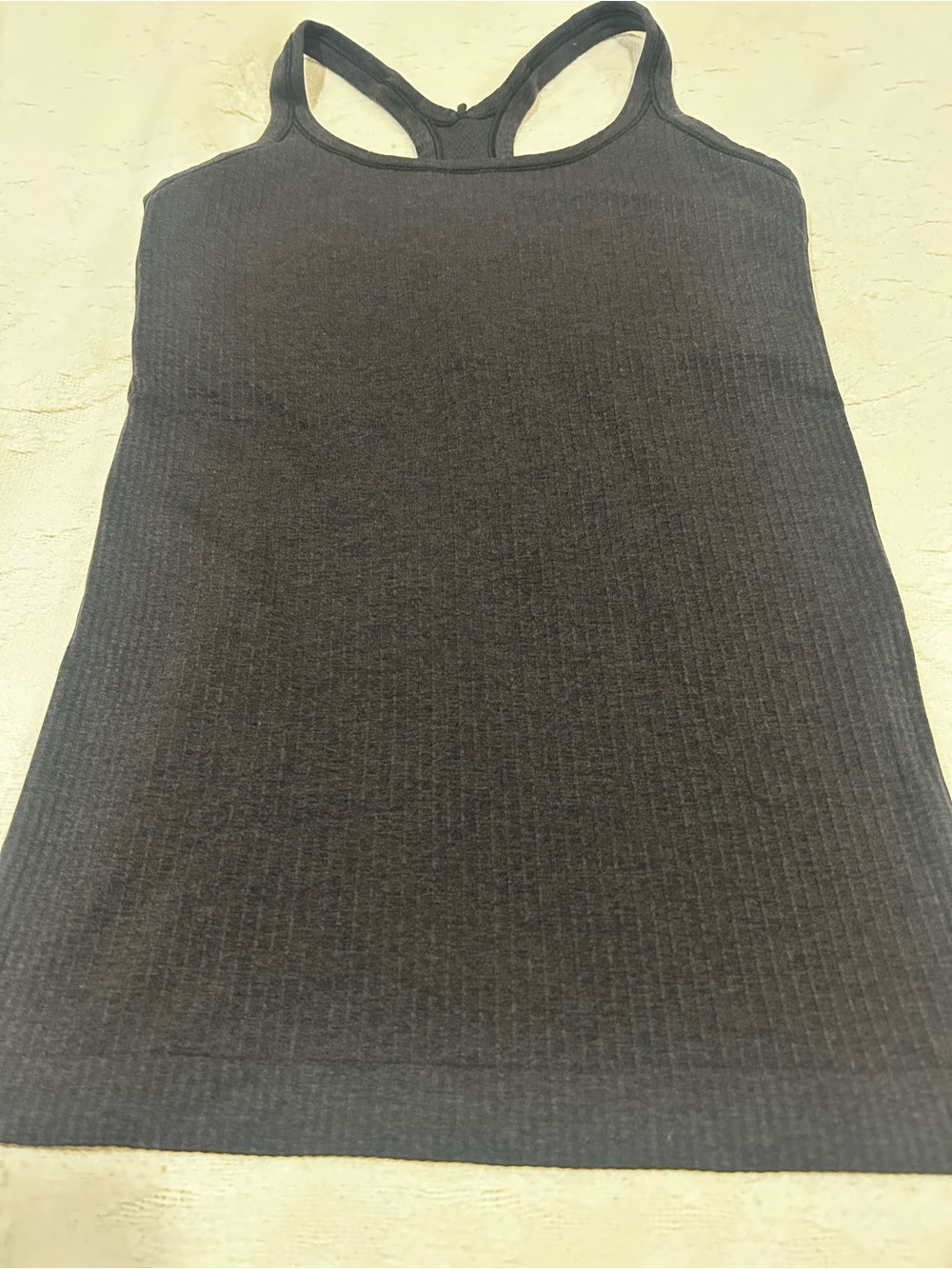 Lululemon Grey Racerback Tank Top
